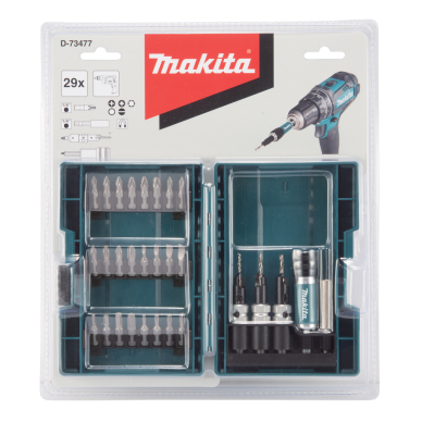 SUKIMO ANTGALIŲ KOMPLEKTAS Makita D-73477, 29 VNT. 2 SUKIMO ANTGALIŲ KOMPLEKTAS Makita D-73477, 29 VNT. 2