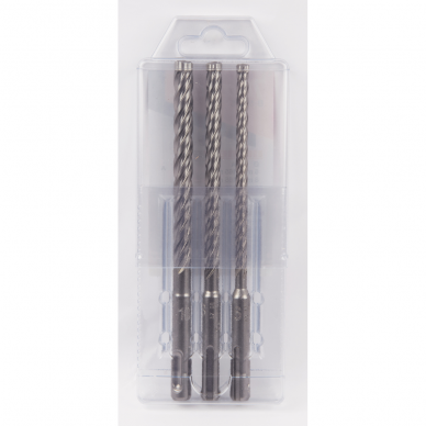 SDS-PLUS grąžtų komplektas Makita B-59075, 3 vnt SDS-PLUS grąžtų komplektas Makita B-59075, 3 vnt