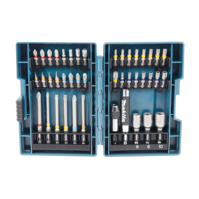 Sukimo antgalių komplektas Makita B-55697, 43 vnt. 25mm/75mm bits Sukimo antgalių komplektas Makita B-55697, 43 vnt. 25mm/75mm bits