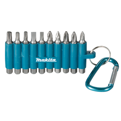 Sukimo antgalių rinkinys Makita D-65028, 10 vnt. Sukimo antgalių rinkinys Makita D-65028, 10 vnt.