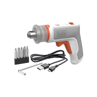 Suktukas akumuliatorinis, 3.6V BCRTA01-XJ, Integruotas Akumuliatorius 1,5 AH, Black&Decker