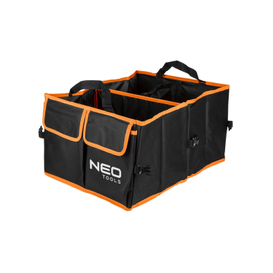 Sulankstomas automobilio bagažinės organizatorius 3