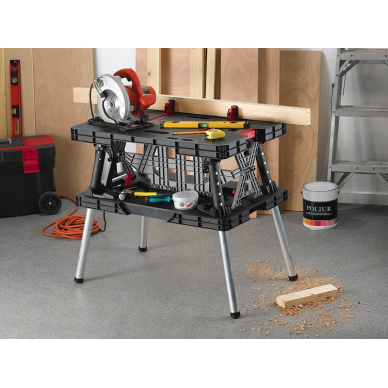 Sulankstomas darbo stalas Keter 3 Sulankstomas darbo stalas Keter 3