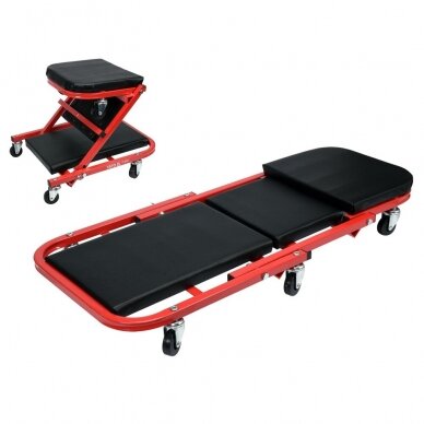 Sulankstomas gultas/kėdutė Yato YT-08802 Sulankstomas gultas/kėdutė Yato YT-08802