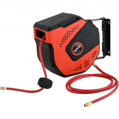 Suspausto oro žarna su automatine rite, Yato 8x20 m Suspausto oro žarna su automatine rite, Yato 8x20 m