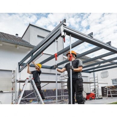 Sustiprinta teleskopinė atrama BESSEY STE90 8 Sustiprinta teleskopinė atrama BESSEY STE90 8