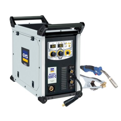Suvirinimo aparatas GYS Multiweld 320T-C su priedais