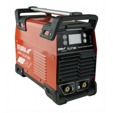 Suvirinimo aparatas inventorinis Dedra DESI201MTL MMA 200A , LCD ekranas Suvirinimo aparatas inventorinis Dedra DESI201MTL MMA 200A , LCD ekranas