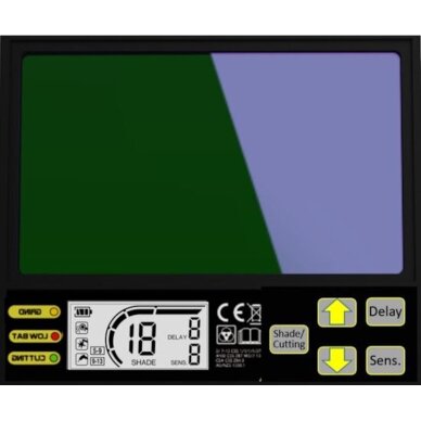 Suvirinimo kaukė ESAB Savage A50 Lux 2 Suvirinimo kaukė ESAB Savage A50 Lux 2