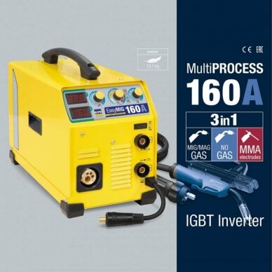 Suvirinimo pusautomatis GYS EasyMig 160 1 Suvirinimo pusautomatis GYS EasyMig 160 1