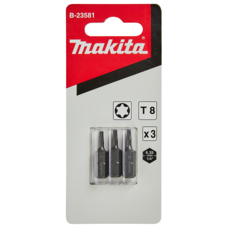 Sukimo antgalis Makita B-23581, T8x25mm (3) 1