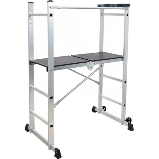 Sulankstomi pastoliai su darbine platforma | su ratukais (YT-30610) Sulankstomi pastoliai su darbine platforma | su ratukais (YT-30610)