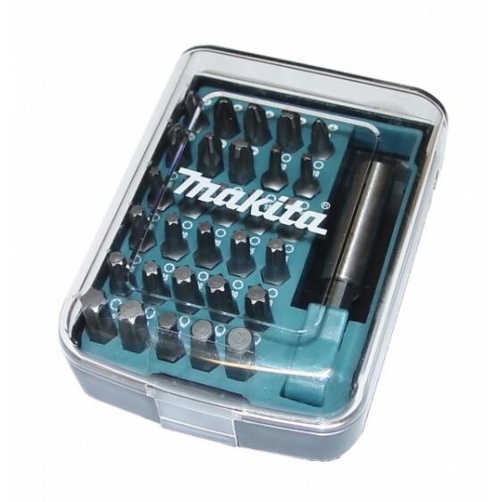 Sukimo antgalių komplektas 31 vnt. Makita D-34936 1 Sukimo antgalių komplektas 31 vnt. Makita D-34936 1
