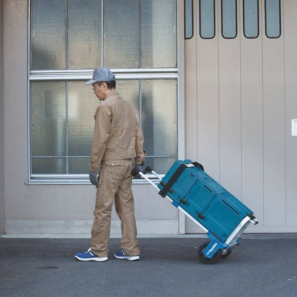 Sulankstomas gabenimo vežimėlis su ratais Makita TR00000001, MAKPAC lagaminams vežti 1 Sulankstomas gabenimo vežimėlis su ratais Makita TR00000001, MAKPAC lagaminams vežti 1