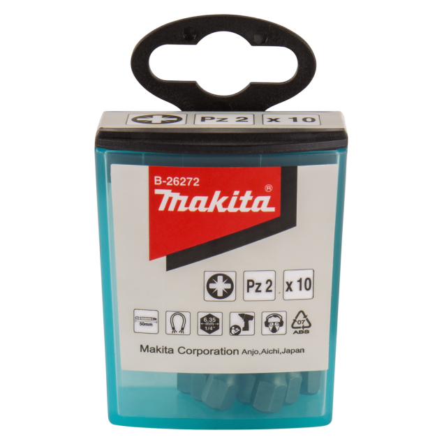 Sukimo antgalis Makita B-26272, PZ2x50mm, 10 vnt. 1