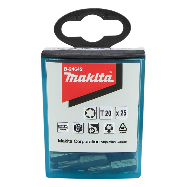 Sukimo antgalis Makita B-24642, T20x25mm (25) 2 Sukimo antgalis Makita B-24642, T20x25mm (25) 2