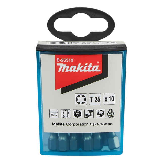 Sukimo antgalis Makita B-26319, T25x50mm, 10 vnt. Sukimo antgalis Makita B-26319, T25x50mm, 10 vnt.