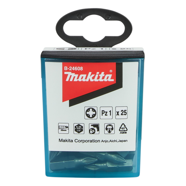 Sukimo antgalis Makita B-24608, PZ1x25mm (25) 2 Sukimo antgalis Makita B-24608, PZ1x25mm (25) 2