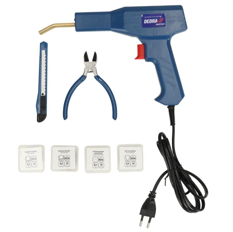 Plastiko suvirinimo aparatas DEDRA DED7529, 500⁰C, 50W 2