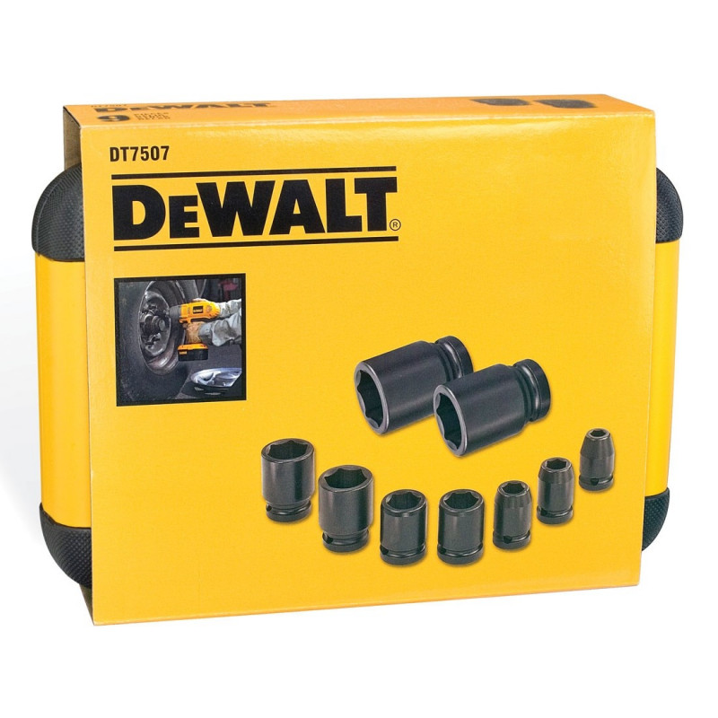 Sukimo galvučių rinkinys DeWalt DT7507-QZ, 9 vnt 1 Sukimo galvučių rinkinys DeWalt DT7507-QZ, 9 vnt 1