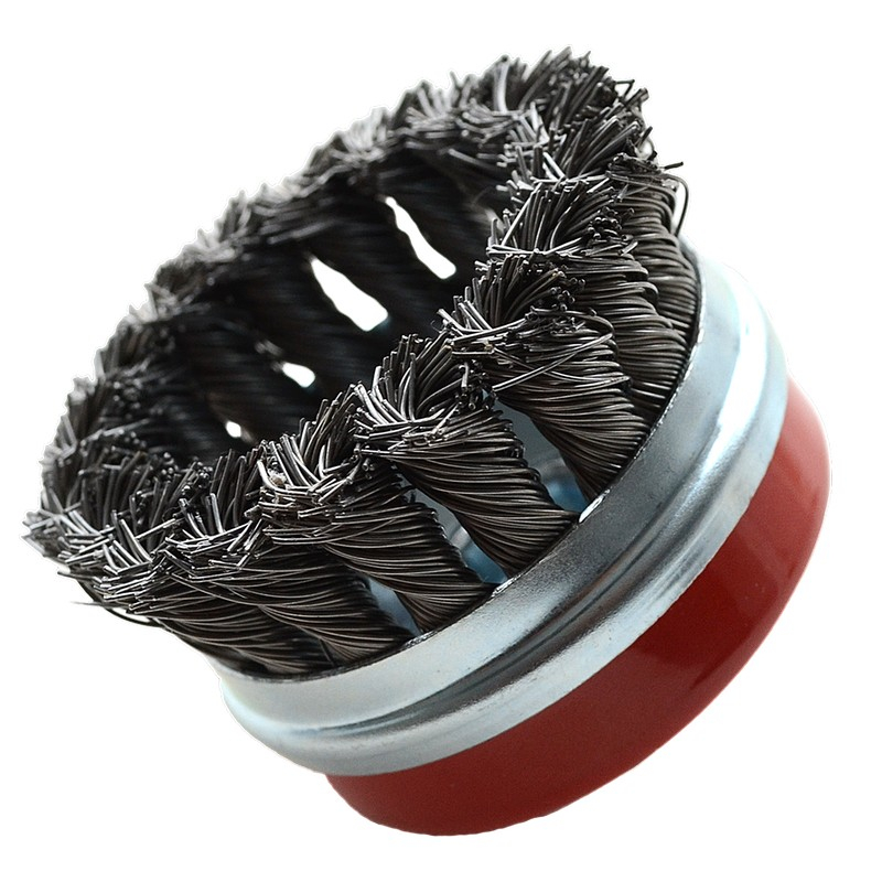 Suktos vielos šepetys taurė 65 mm, M14 Suktos vielos šepetys taurė 65 mm, M14