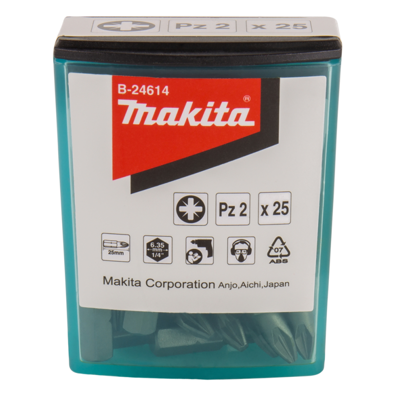 Sukimo antgalis Makita B-24614, PZ2x25mm (25) 4 Sukimo antgalis Makita B-24614, PZ2x25mm (25) 4