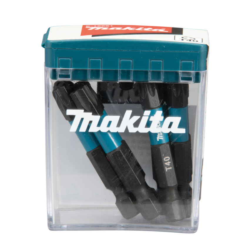 Sukimo antgalis Makita E-12681, T40X50mm, 25vnt. IMPACT BLACK 1 Sukimo antgalis Makita E-12681, T40X50mm, 25vnt. IMPACT BLACK 1
