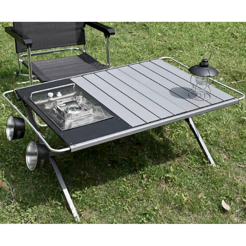 Sulankstomas stovyklavimo stalas / prekystalis (LZ012) Sulankstomas stovyklavimo stalas / prekystalis (LZ012)