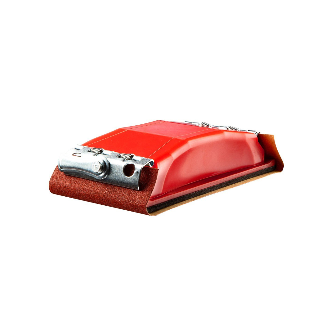 Švitrinis popierius 93 x 230 mm K40x2, K80x2, K120x2, rinkinys with sanding block Švitrinis popierius 93 x 230 mm K40x2, K80x2, K120x2, rinkinys with sanding block