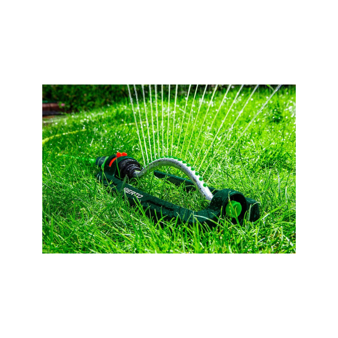 Svyruojantis purkštuvas, aprėptis iki 378 m2, 16 purkštukų, adatinis kištukas purkštukui valyti 1