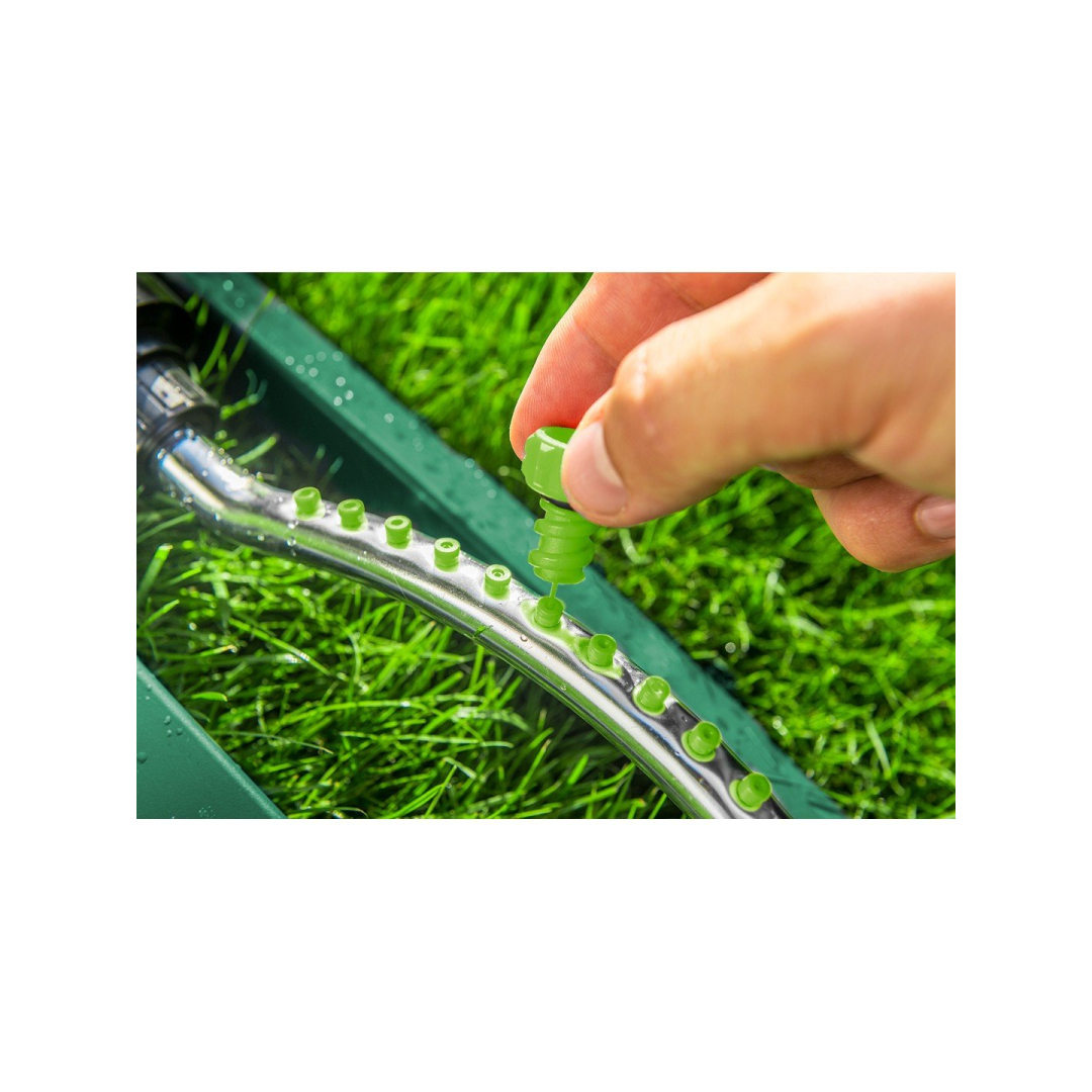 Svyruojantis purkštuvas, aprėptis iki 378 m2, 16 purkštukų, adatinis kištukas purkštukui valyti 2