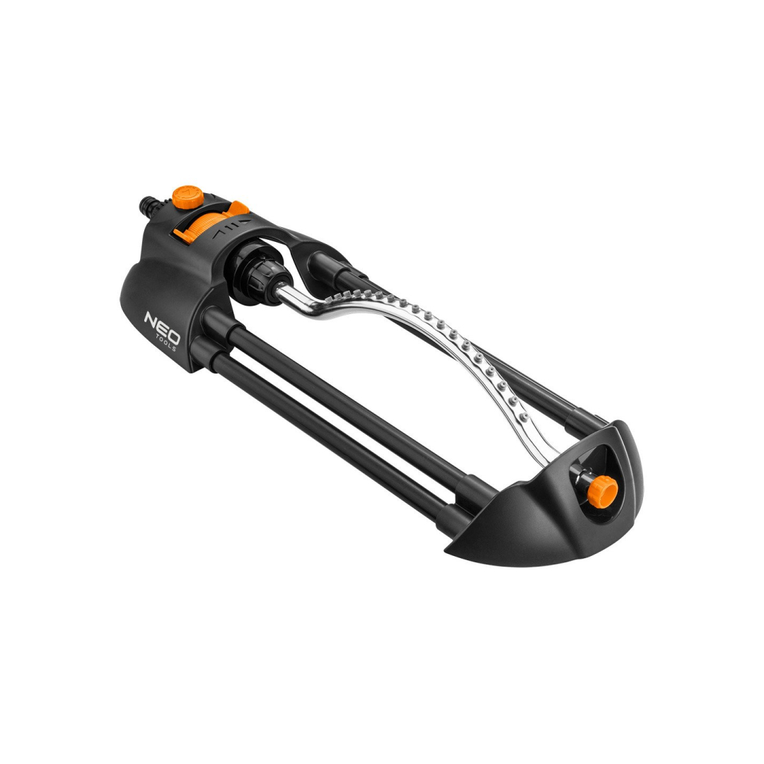 Svyruojantis purkštuvas, metalinis laikiklis, 18 purkštukų, reguliuojamas purškimo stiprumas