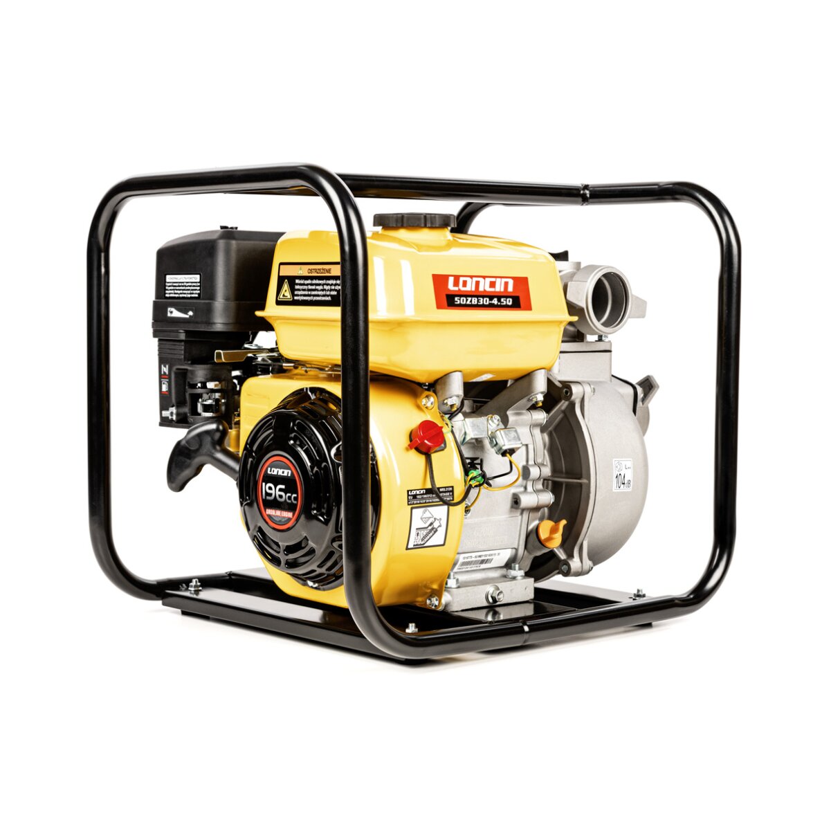 Benzininis švaraus vandens siurblys Loncin LC50ZB30-4.5Q,