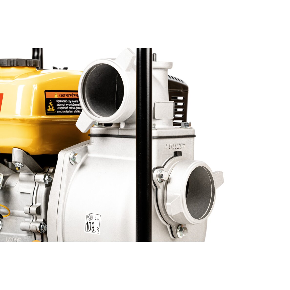 Benzininis švaraus vandens siurblys Loncin LC80ZB35-4.5Q, 4.1kW 9 Benzininis švaraus vandens siurblys Loncin LC80ZB35-4.5Q, 4.1kW 9