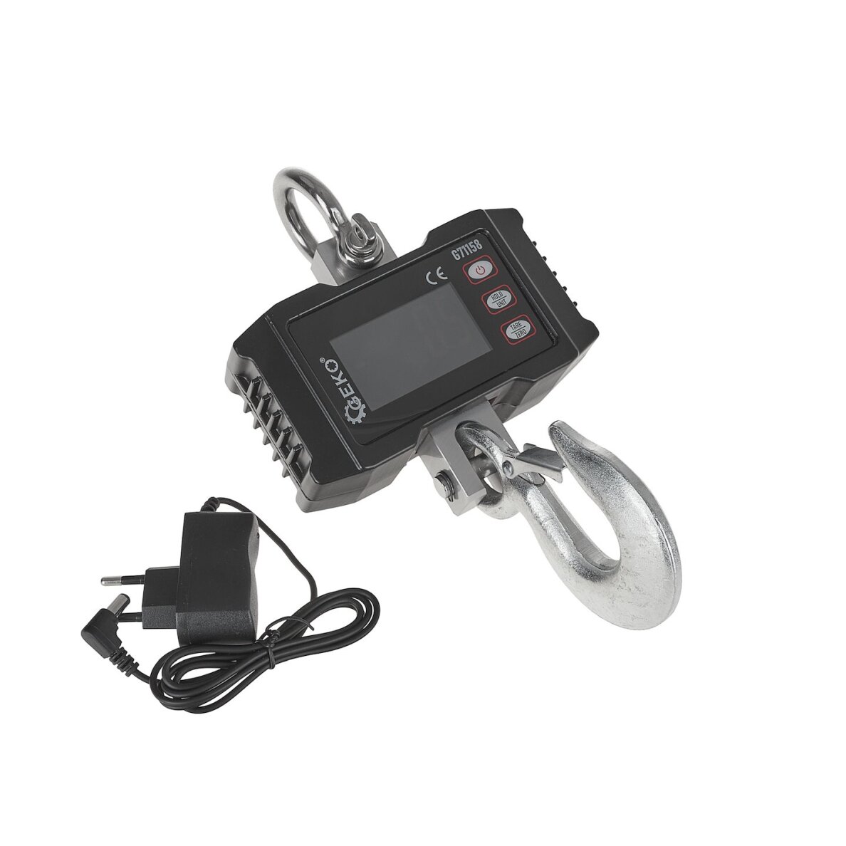 Svarstyklės su kabliu elektroninės 1000kg 1