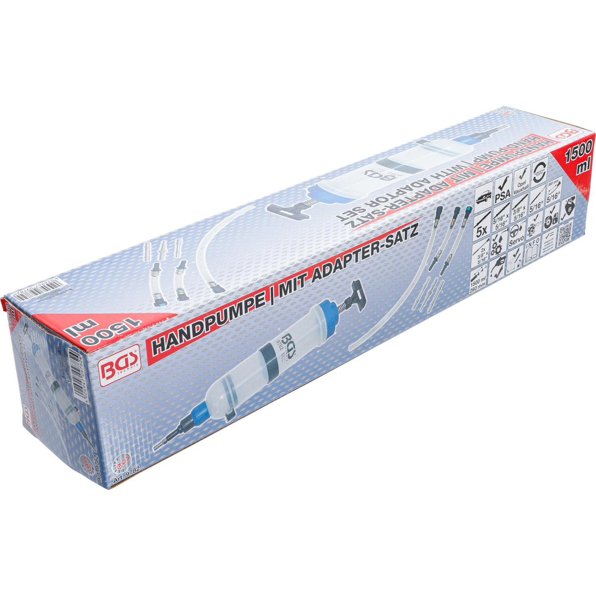 Švirkštas / rankinė pompa BGS-technic, 1500 ml 2 Švirkštas / rankinė pompa BGS-technic, 1500 ml 2