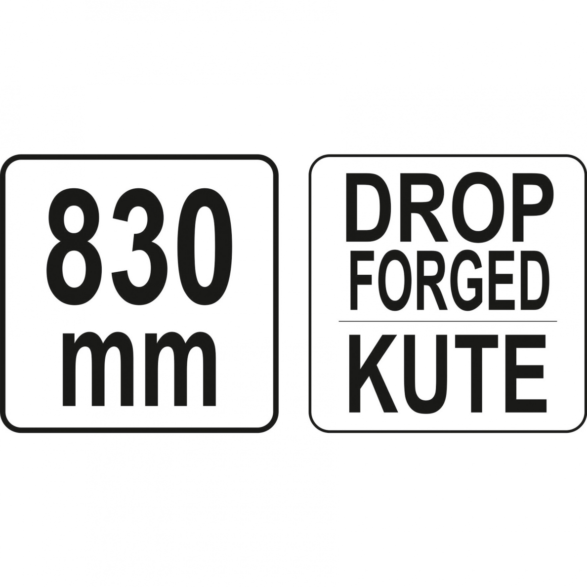 Svirtis su kabliu rąstų kėlimui Yato, apie 830 mm 2