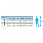 Apsauginis Moro puskombinezonas Dedra BH43SO-LD, dydis LD