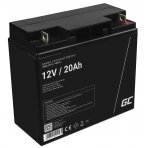 Švino akumuliatorius Green Cell AGM10, AGM VRLA 12V 20Ah