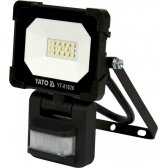 Šviesos diodų lempa / prožektorius | su judesio davikliu | SMD LED 10W 900LM (YT-81826)