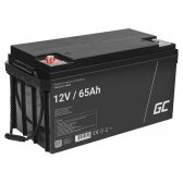 Švino akumuliatorius Green Cell AGM28, AGM VRLA 12V 65Ah