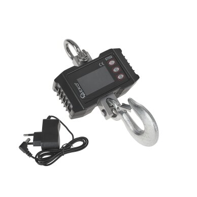 Svarstyklės su kabliu elektroninės 1000kg 1