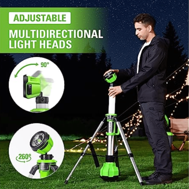 ŠVIESTUVAS Greenworks G24SL, 24V, 360°, (tik įrankis) 5 ŠVIESTUVAS Greenworks G24SL, 24V, 360°, (tik įrankis) 5