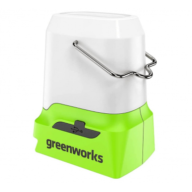 Akumuliatorinis LED šviestuvas Greenworks G24LA500, 24 V, 500 Lm , (tik įrankis) Akumuliatorinis LED šviestuvas Greenworks G24LA500, 24 V, 500 Lm , (tik įrankis)