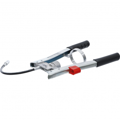 Dviejų rankų tepimo pistoletas BGS-technic, 500 g kasetėms Dviejų rankų tepimo pistoletas BGS-technic, 500 g kasetėms