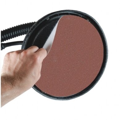 Švitrinis popierius apvalus Dedra DED77496, 225mm GR240 5vnt. Švitrinis popierius apvalus Dedra DED77496, 225mm GR240 5vnt.