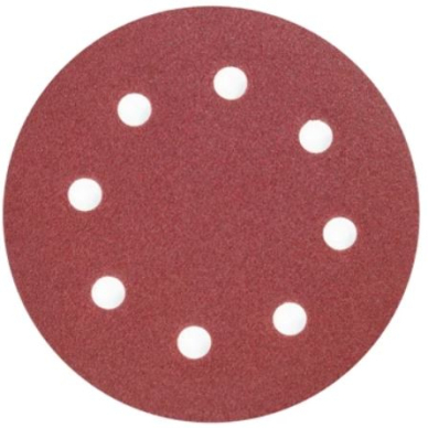 Švitrinis popierius apvalus Dedra DED77644, 180mm GR120 5vnt. 1 Švitrinis popierius apvalus Dedra DED77644, 180mm GR120 5vnt. 1