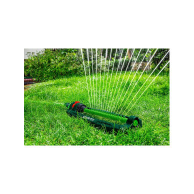 Svyruojantis purkštuvas, aprėptis iki 336 m2, 16 purkštukų, adatinis kamštis purkštukams valyti 1 Svyruojantis purkštuvas, aprėptis iki 336 m2, 16 purkštukų, adatinis kamštis purkštukams valyti 1