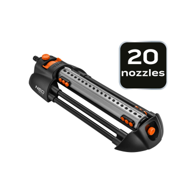 Svyruojantis purkštuvas, purkštukų išjungimo funkcija, 20 purkštukų, reguliuojamas srovės stiprumas 7 Svyruojantis purkštuvas, purkštukų išjungimo funkcija, 20 purkštukų, reguliuojamas srovės stiprumas 7