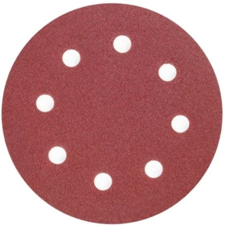 Švitrinis popierius apvalus Dedra DED77644, 180mm GR120 5vnt. 1 Švitrinis popierius apvalus Dedra DED77644, 180mm GR120 5vnt. 1